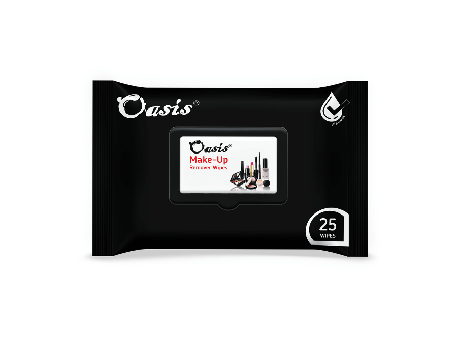 Oasis Makeup Remover wipes 25 Pulls